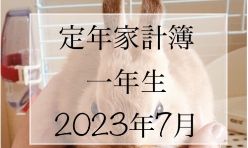 【定年一年生家計簿】2023年7月、ペットはプライスレス！敵は暑さ