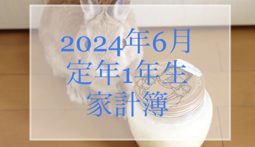 【60歳定年1年生家計簿】2024年6月、節約だけじゃなく旅行も楽しんじゃうよ～